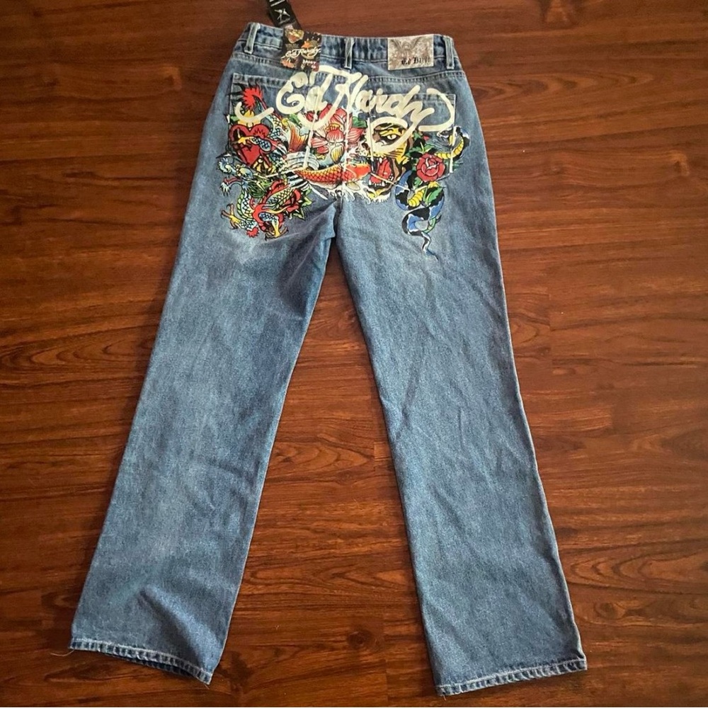 Ed hardy blue jeans NEW WITH TAGS